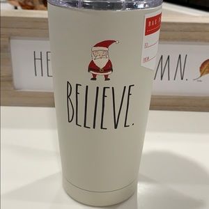 Rae Dunn Believe travel mug